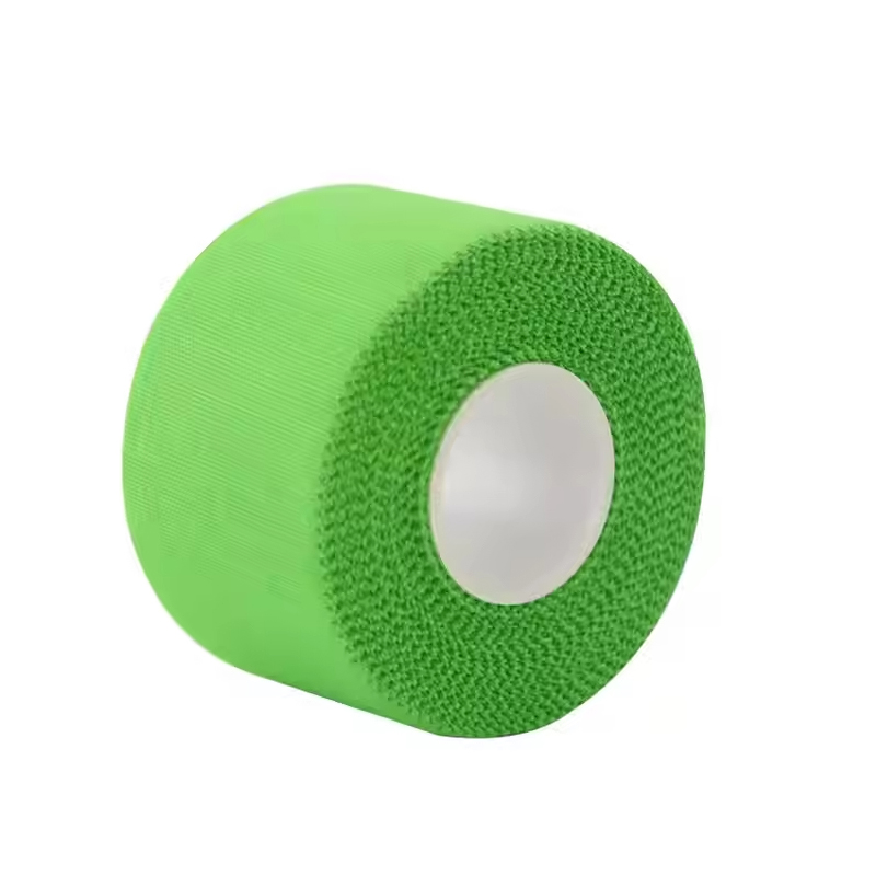 Fita atlética de algodão com borda em ziguezague de rasgo manual para esportes