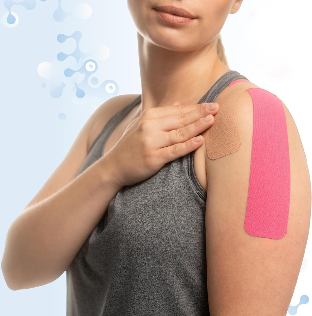 Fita Kinesiológica pré-cortada para esportes