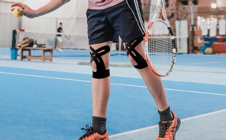 Patch muscular de fita cinesiológica pré-cortada 