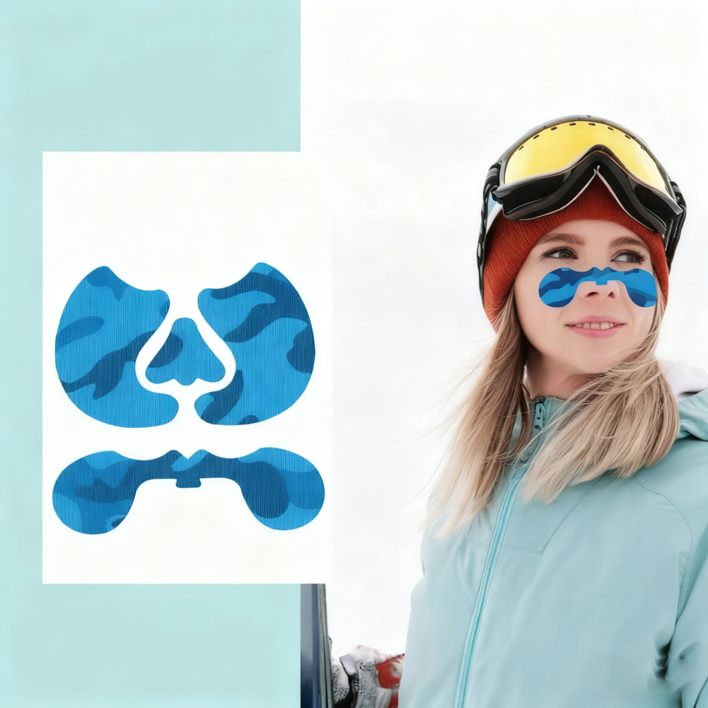 Adesivo muscular de fita cinesiológica anti-congelamento em formato pré-cortado